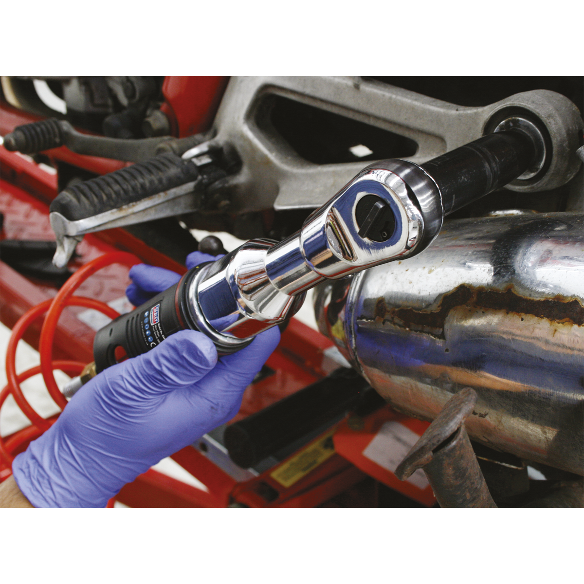 Air Ratchet Wrench 3/8"Sq Drive SA607