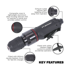 Straight Air Drill with Keyless Chuck 10mm SA622