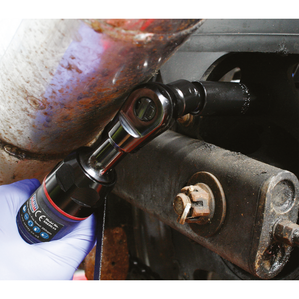 Compact Air Ratchet Wrench 1/4"Sq Drive SA630