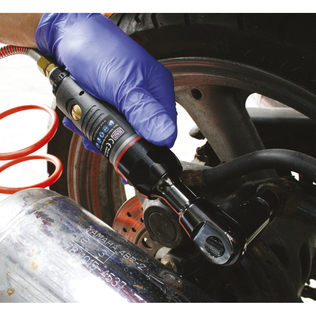 Compact Air Ratchet Wrench 1/4"Sq Drive SA630