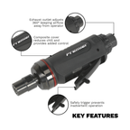 Midi Straight Air Die Grinder 6mm SA652