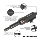 Long Reach Maxi Air Die Grinder 260mm SA656