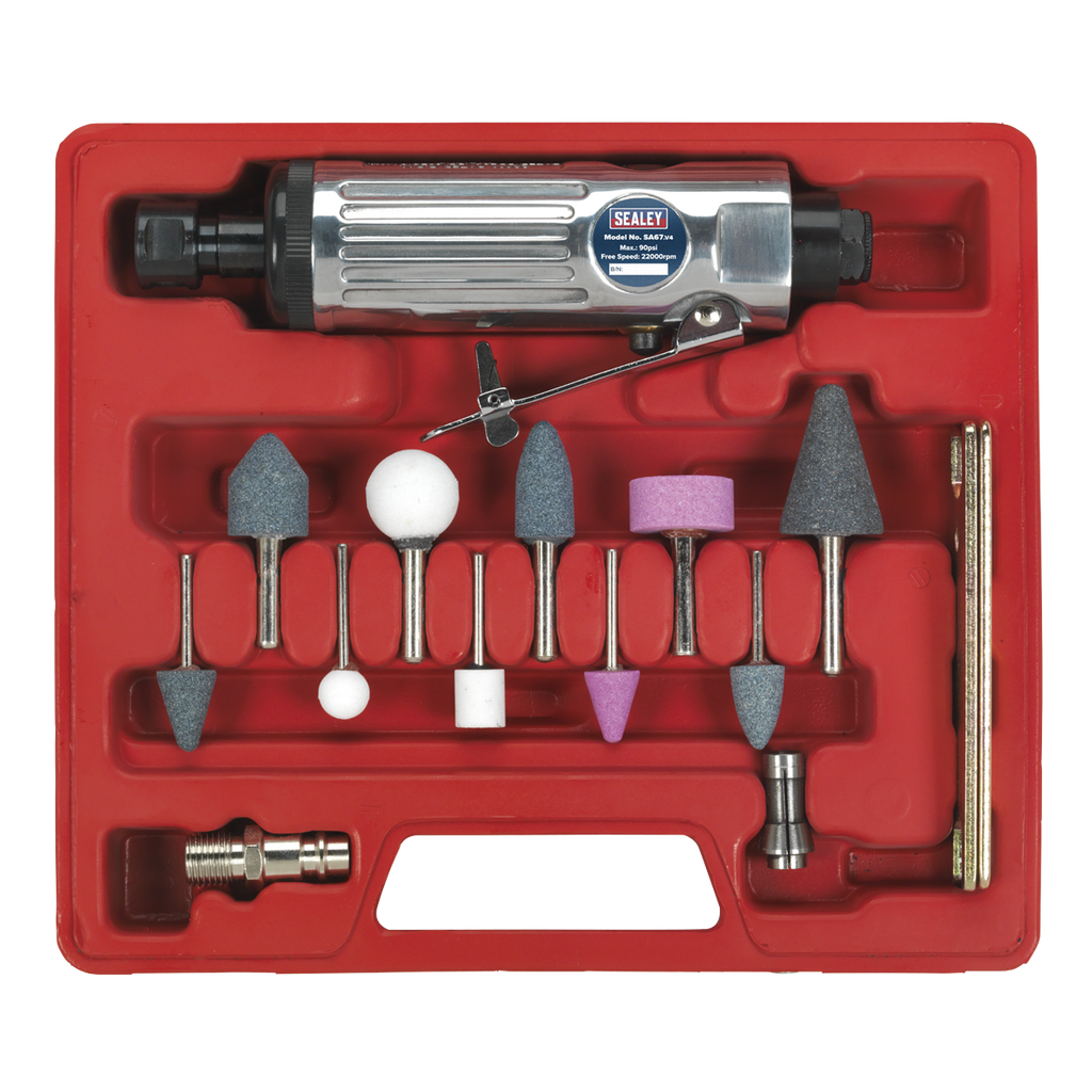 Air Die Grinder Kit 16pc SA67
