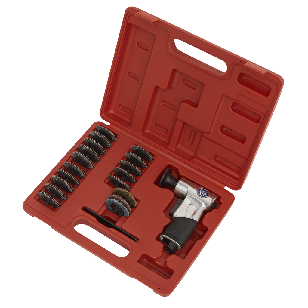Air Mini Sander Kit 50mm 35pc SA720