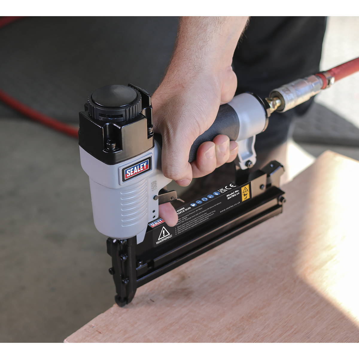 Air Nail/Staple Gun 10-50mm/10-40mm Capacity SA792