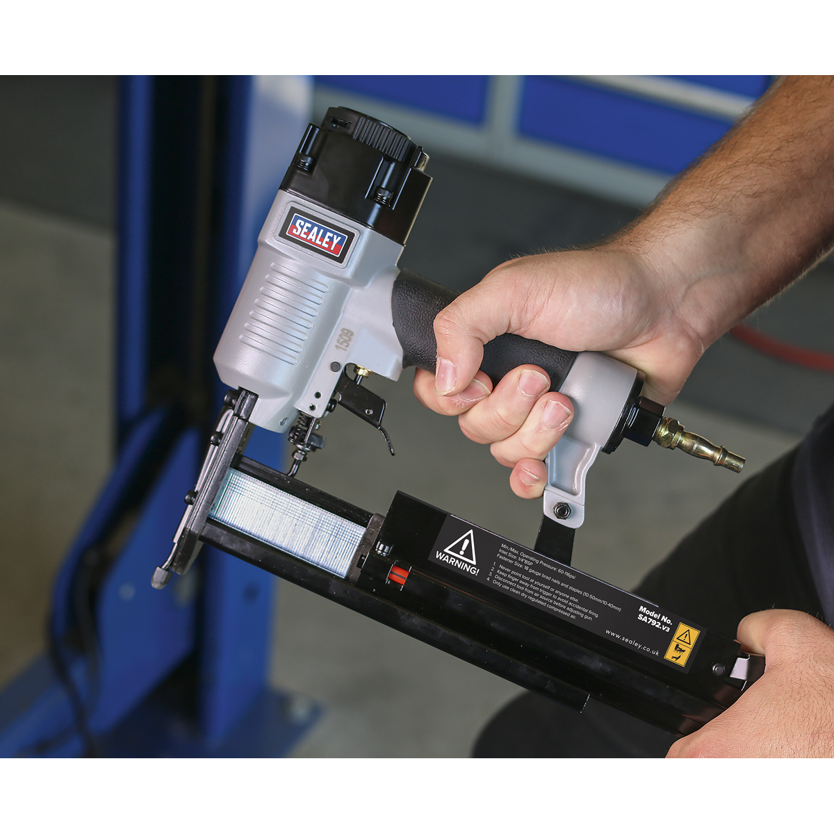 Air Nail/Staple Gun 10-50mm/10-40mm Capacity SA792