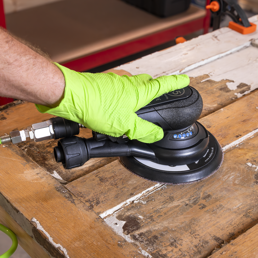 Dust-Free Air Palm Orbital Sander 150mm SA801