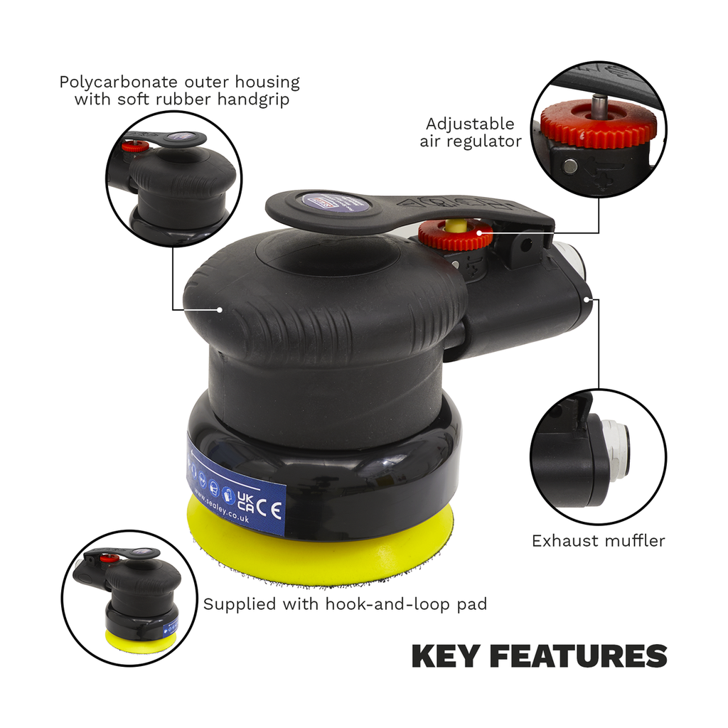 Air Palm Orbital Sander 75mm SA802