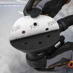 Self-Contained Dust-Free Air Palm Orbital Sander 150mm SA803
