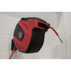 15m Auto-Rewind Control Rubber Air Hose Reel 10mm ID SA822