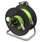 20m Portable Manual Air Hose Reel 6mm ID SA825