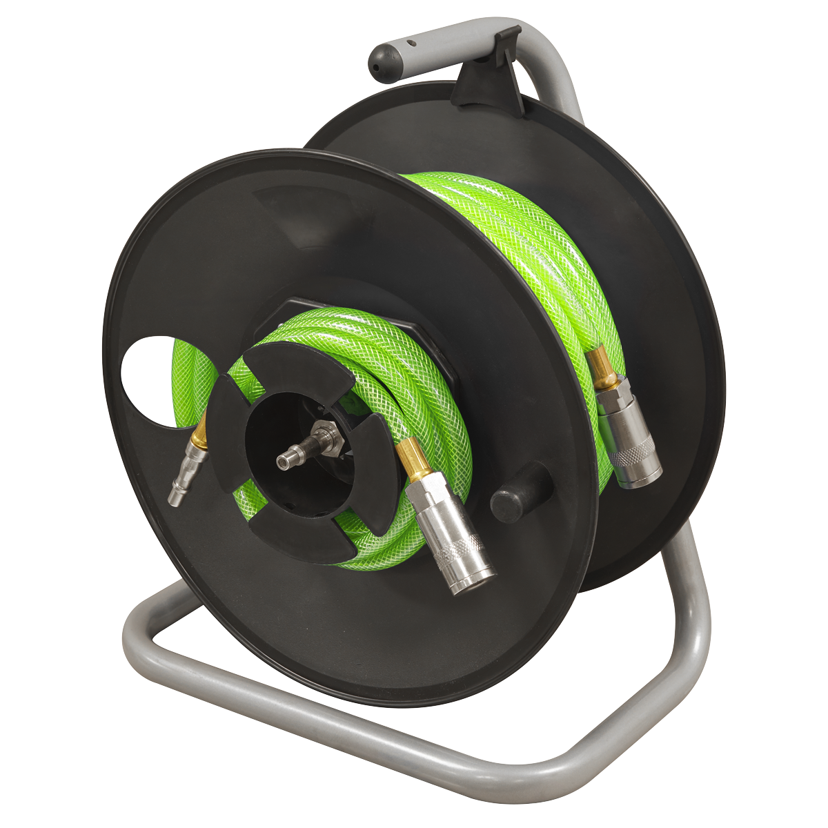20m Portable Manual Air Hose Reel 6mm ID SA825