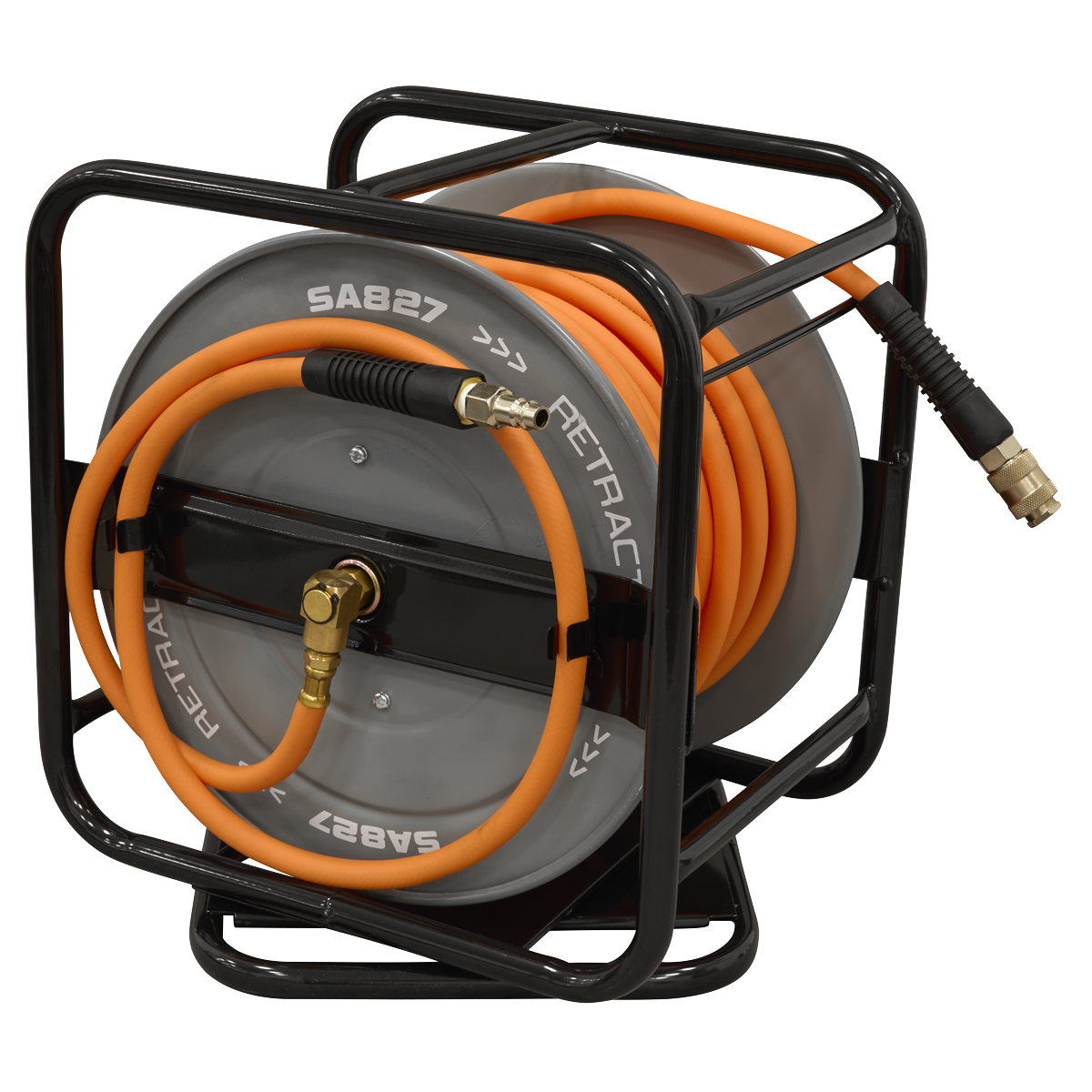 30m Swivel Air Hose Reel 6mm ID SA827