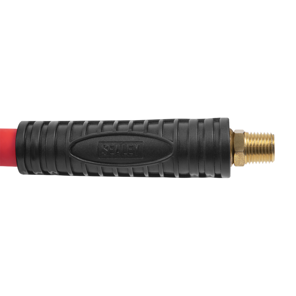 15m Retractable Rubber Air Hose with Steel Reel 10mm ID SA841