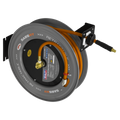 20m Retractable High-Visibility Hybrid Air Hose with Steel Reel 10mm ID SA85HY