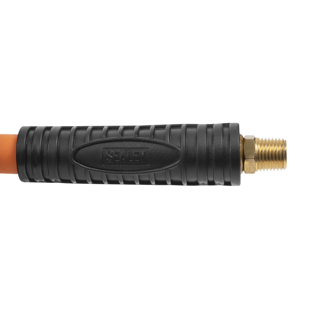 20m Retractable High-Visibility Hybrid Air Hose with Steel Reel 10mm ID SA85HY