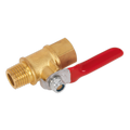 Lever Ball Valve 1/4"BSPT Male x 1/4"BSP Female SA906