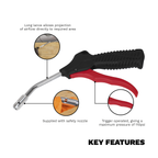 Air Blow Gun 100mm with 1/4"BSP Air Inlet & Safety Nozzle SA9131