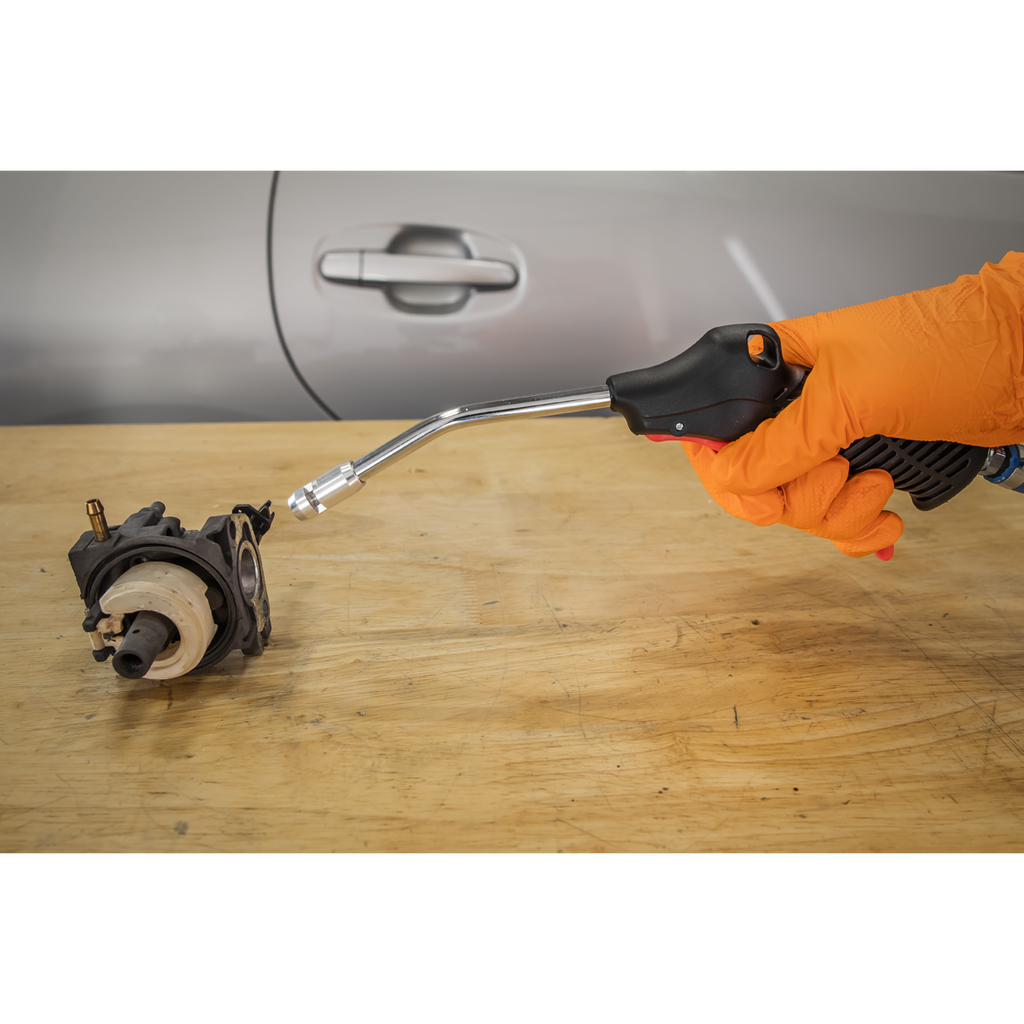 Air Blow Gun 100mm with 1/4"BSP Air Inlet & Safety Nozzle SA9131