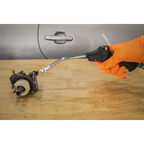 Air Blow Gun 100mm with 1/4"BSP Air Inlet & Safety Nozzle SA9131