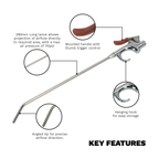 Palm Type Air Blow Gun 290mm with 1/4"BSP Air Inlet SA913L