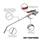 Palm Type Air Blow Gun 180mm with 1/4"BSP Air Inlet SA913M