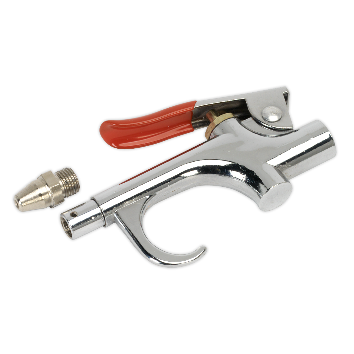 Palm Type Air Blow Gun with 1/4"BSP Air Inlet & Safety Nozzle SA913