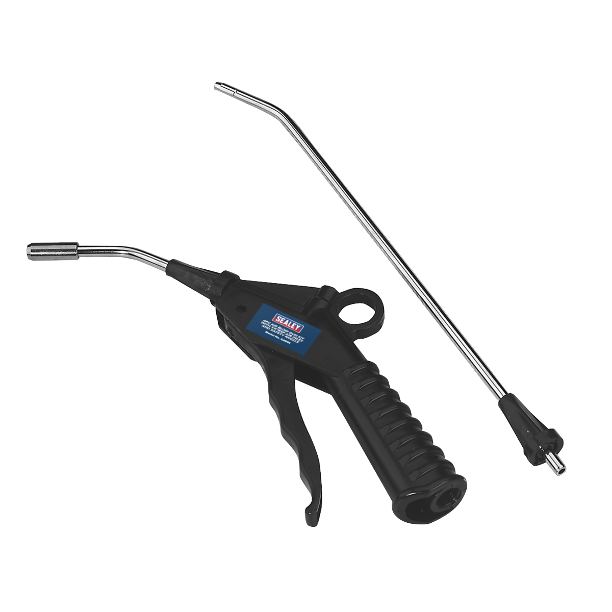 Air Blow Gun Kit with 1/4"BSP Air Inlet & Safety Nozzle 4pc SA914