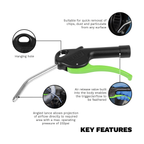 Air Blow Gun with Angled Lance 100mm & 1/4"BSP Air Inlet SA9230