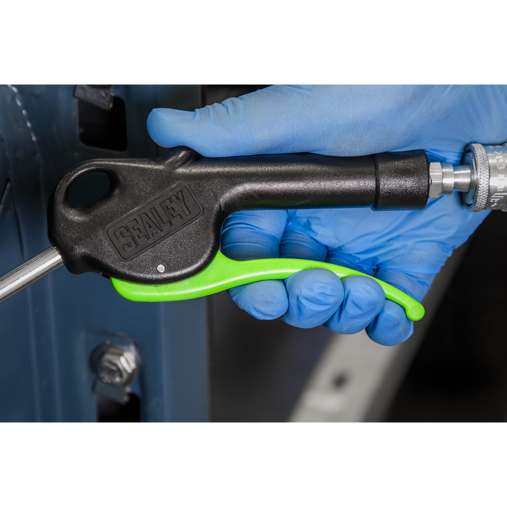Air Blow Gun with Angled Lance 100mm & 1/4"BSP Air Inlet SA9230