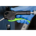 Air Blow Gun with Angled Lance 100mm & 1/4"BSP Air Inlet SA9230