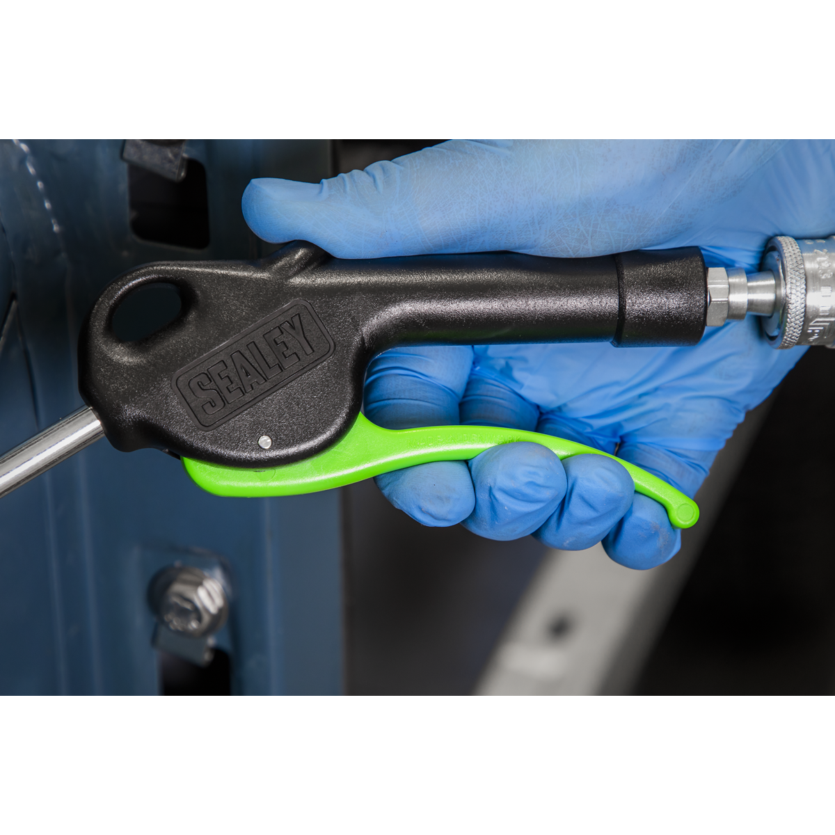 Air Blow Gun with Angled Lance 100mm & 1/4"BSP Air Inlet SA9230