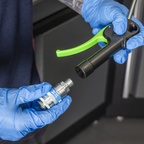 Air Blow Gun with Angled Lance 480 x 8mm 1/4"BSP Air Inlet SA9232