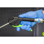 Air Blow Gun with Angled Lance 480 x 8mm 1/4"BSP Air Inlet SA9232