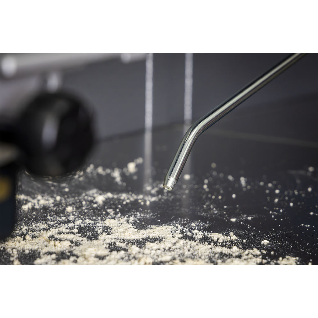 Air Blow Gun with Angled Lance 480 x 8mm 1/4"BSP Air Inlet SA9232