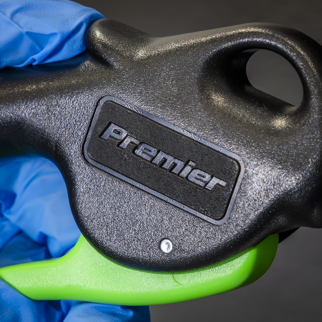 Air Blow Gun with Angled Lance 480 x 8mm 1/4"BSP Air Inlet SA9232