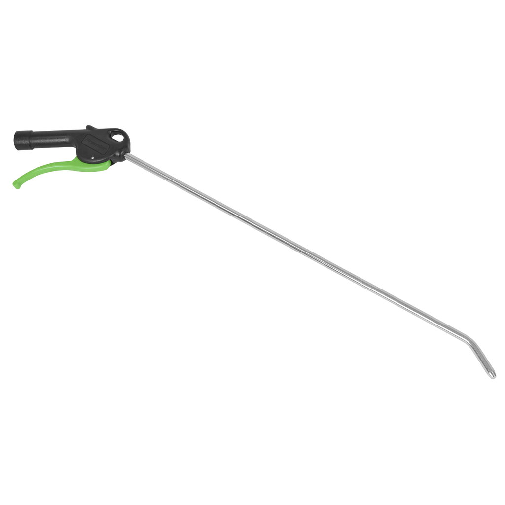 Air Blow Gun with Angled Lance 480 x 8mm 1/4"BSP Air Inlet SA9232