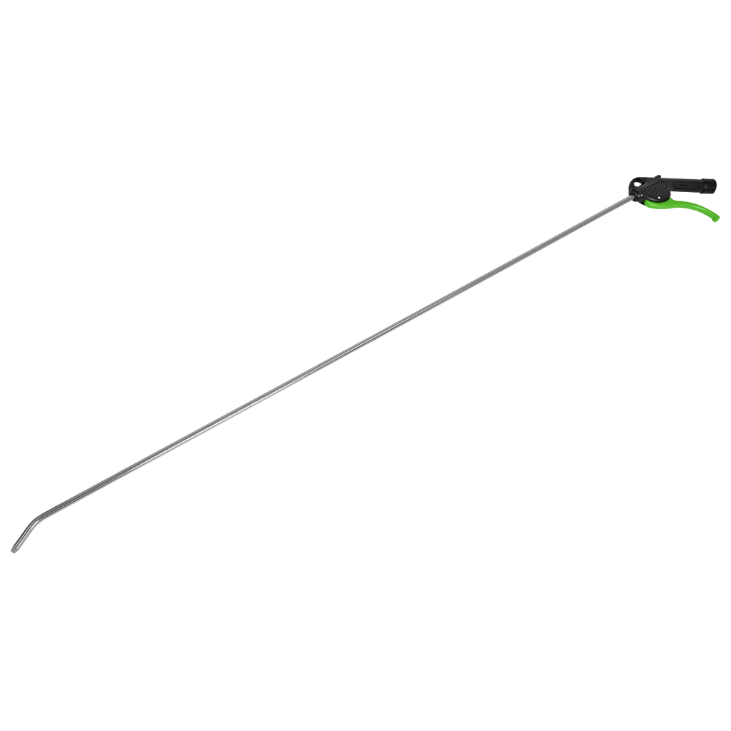 Air Blow Gun with Angled Lance 980 x 8mm 1/4"BSP Air Inlet SA9233