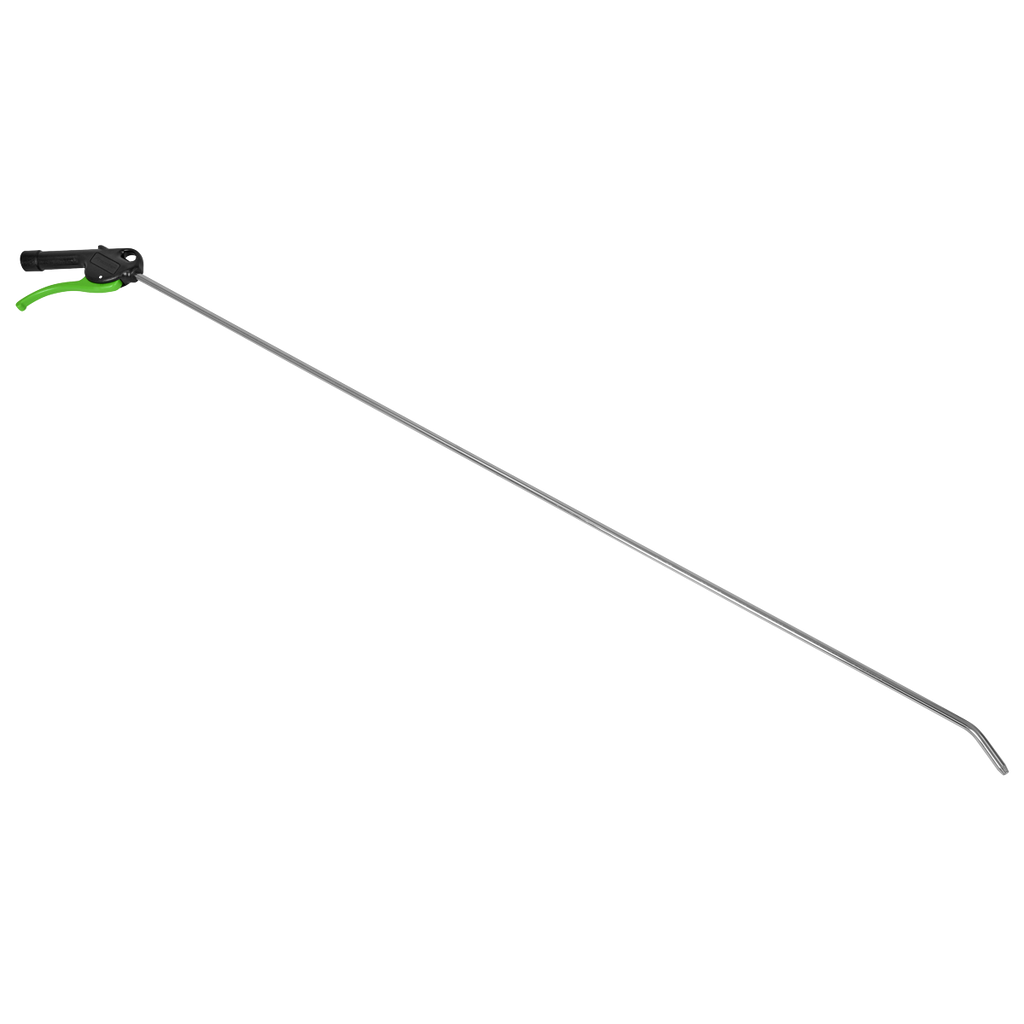 Air Blow Gun with Angled Lance 980 x 8mm 1/4"BSP Air Inlet SA9233