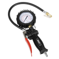 Tyre Inflator with Pressure Gauge and Clip-On Connector SA9302