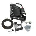 Air Compressor/Air Nail/Staple Gun Kit SAC0620AKIT