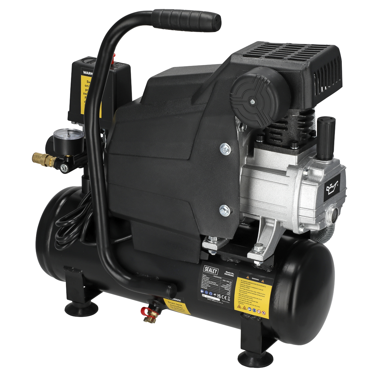 6L Direct Drive Air Compressor 2hp SAC0620A