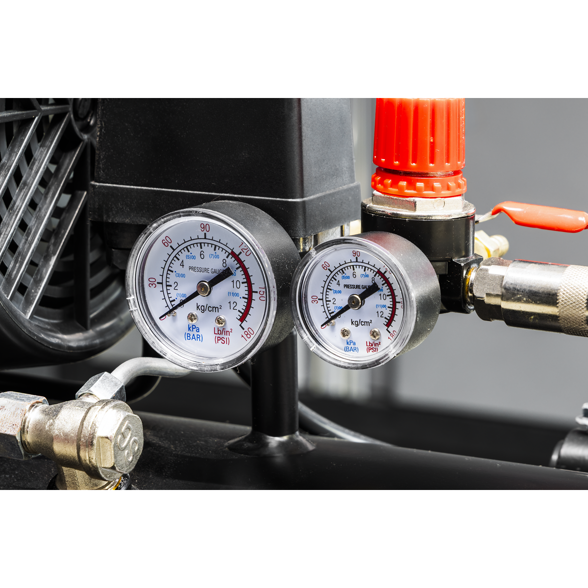 100L V-Twin Oil Free Direct Drive Air Compressor 3hp SAC10002