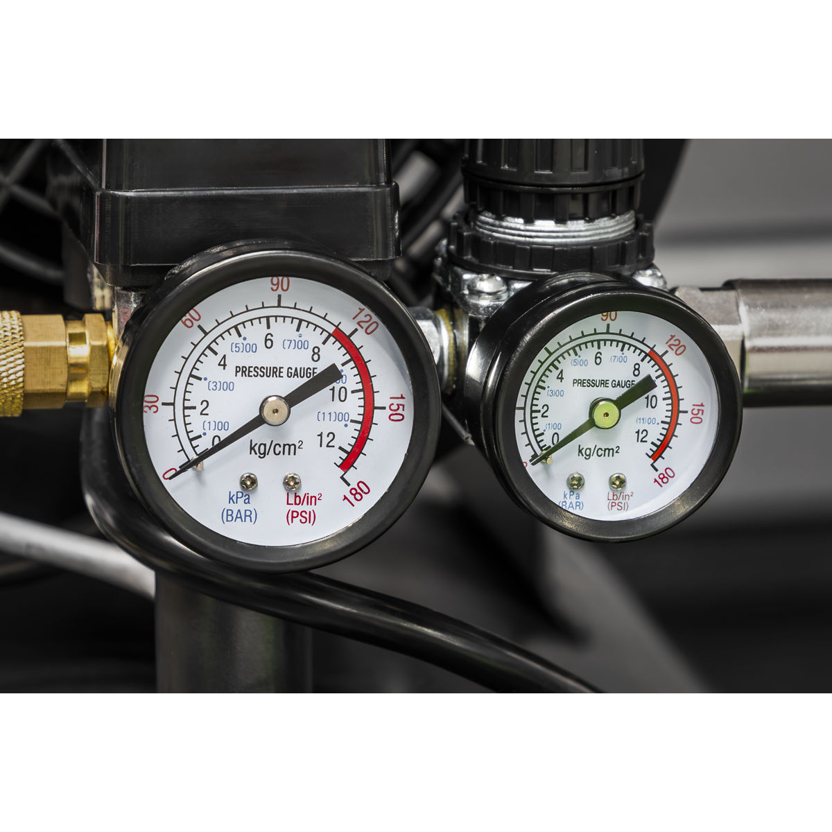 100L Direct Drive V-Twin Air Compressor 3hp with Air Accessory Kit SAC10030VEKIT