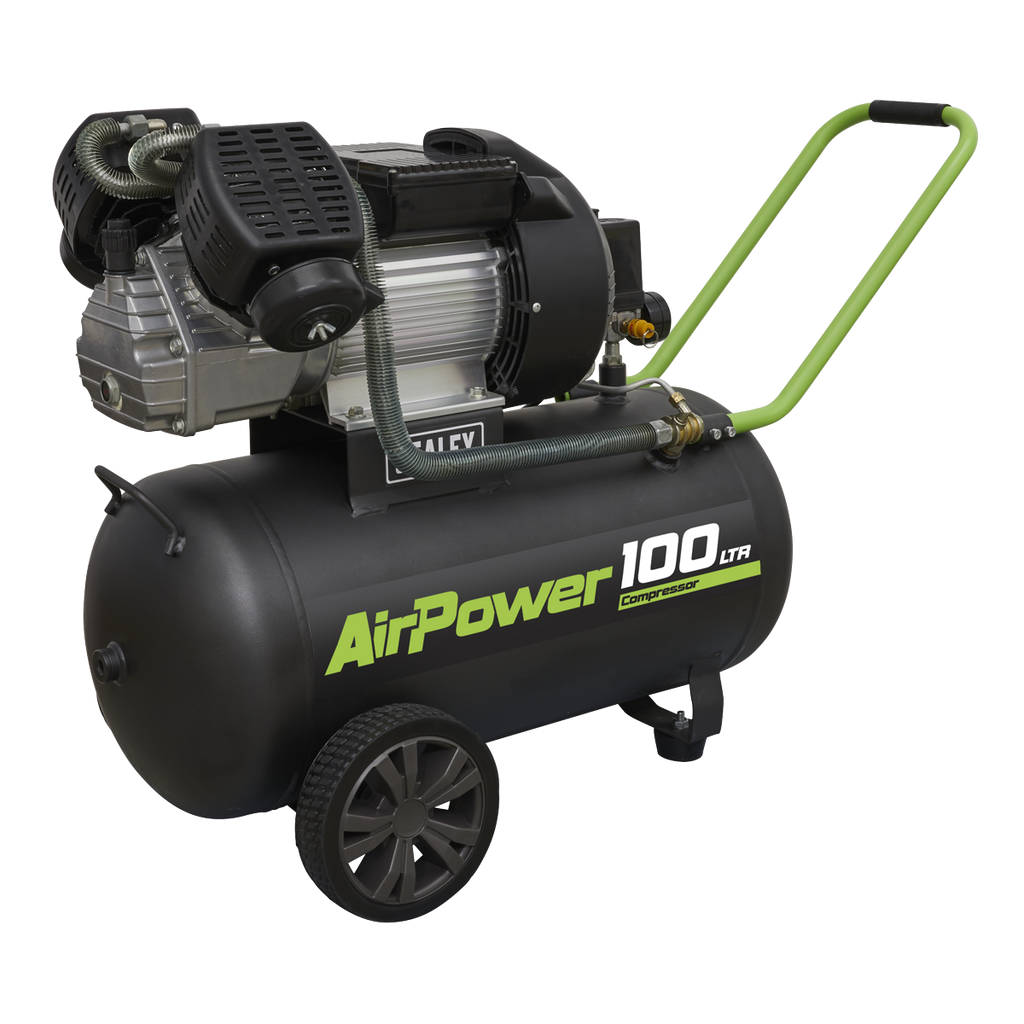 100L V-Twin Direct Drive Air Compressor 3hp SAC10030VE