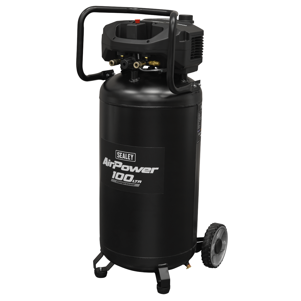 100L Oil Free Belt Drive Vertical Compressor 2.5hp SAC100V