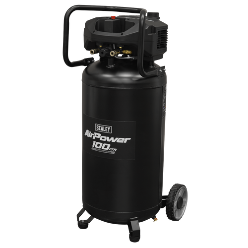 100L Oil Free Belt Drive Vertical Compressor 2.5hp SAC100V