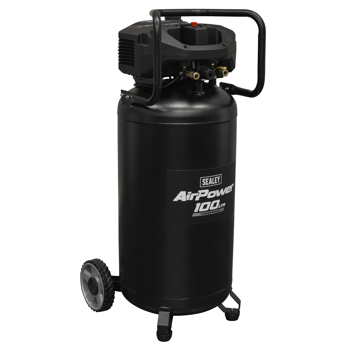 100L Oil Free Belt Drive Vertical Compressor 2.5hp SAC100V