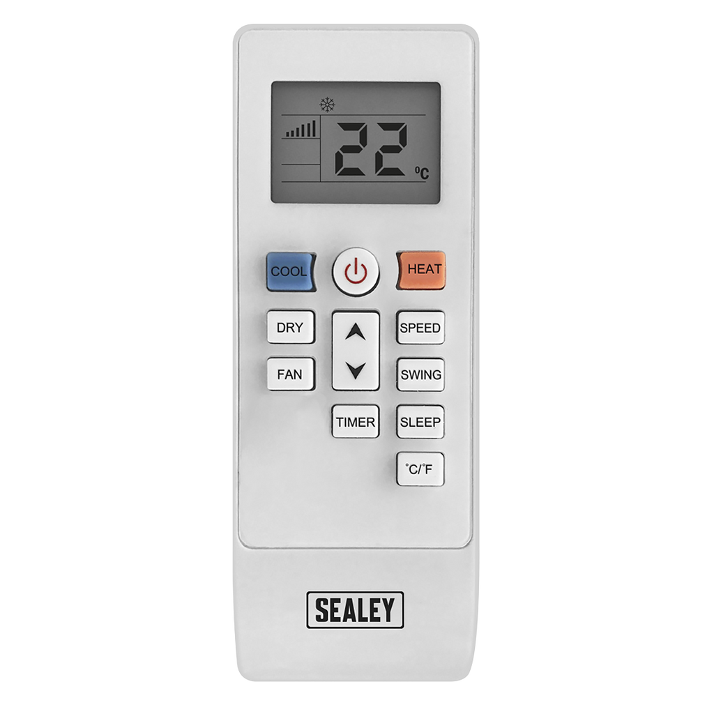 Portable Air Conditioner/Dehumidifier/Air Cooler/Heater with Window Sealing Kit 12,000Btu/hr SAC12000