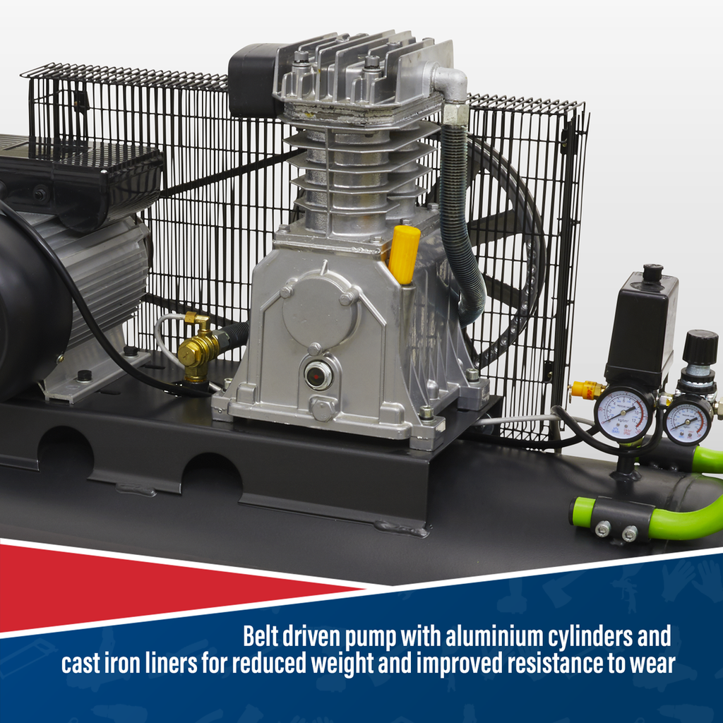 150L Belt Drive Air Compressor 3hp SAC15030B